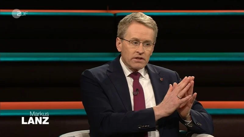 CDU-Ministerpräsident Daniel Günther zu Gast bei Markus Lanz im ZDF