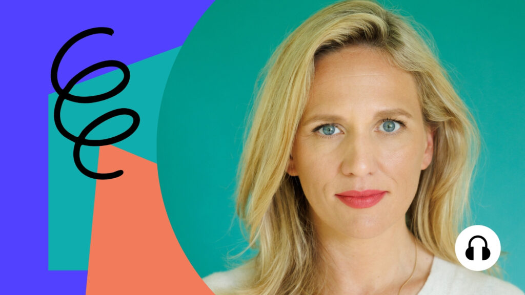 Podcast-Titelbild mit Elisa Hoven