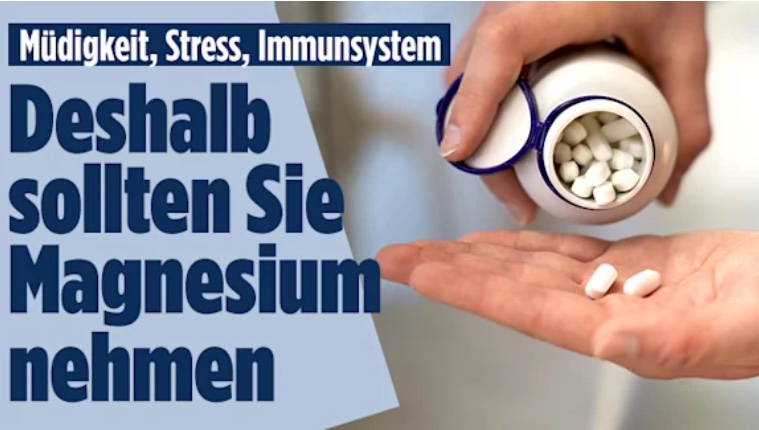 „Bild“-Artikel: Deshalb sollten Sie Magnesium nehmen