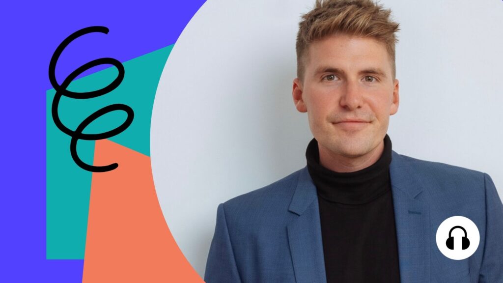 Podcast-Titelbild mit Luis Paulitsch