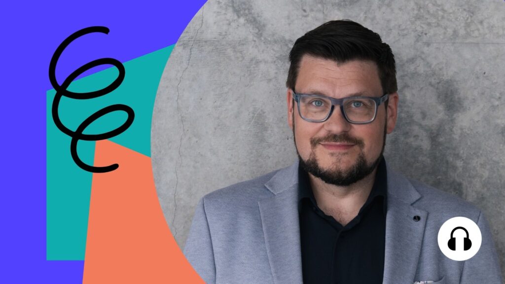 Podcast-Titelbild mit Lars Frohmüller