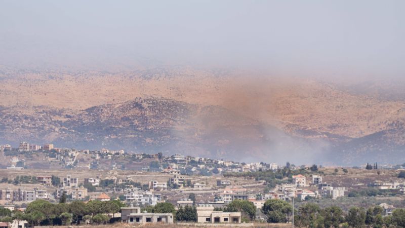 Israelischer Beschuss auf das libanesische Dorf Kfarbenit am 31. Juli 2026