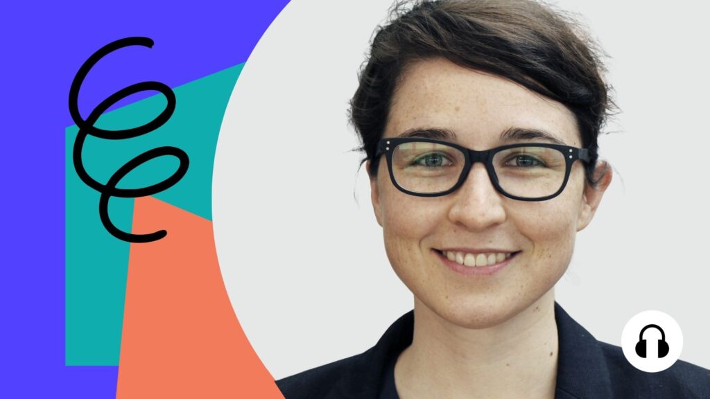 Podcast-Titelbild mit Lea Sahay