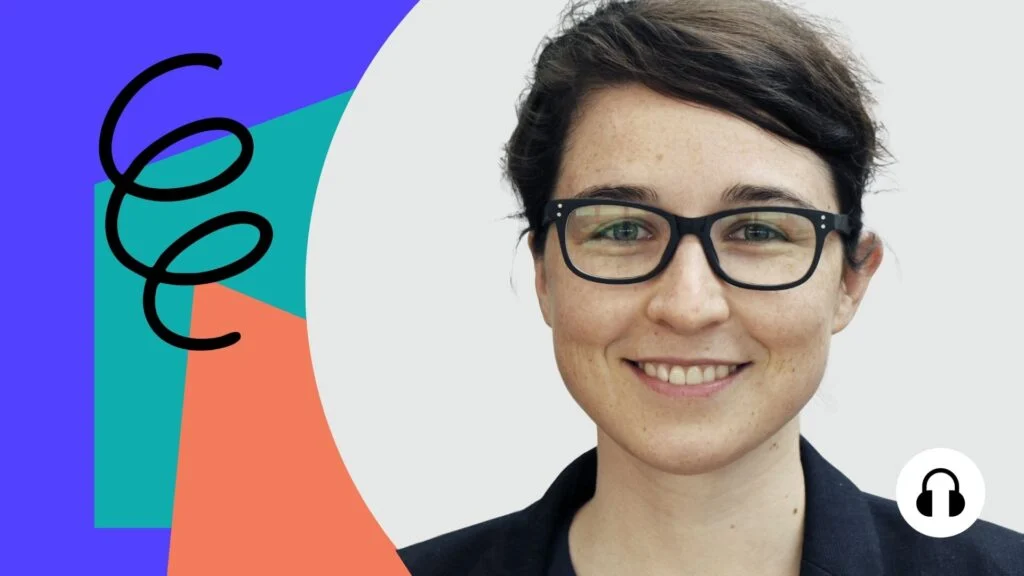 Podcast-Titelbild mit Lea Sahay