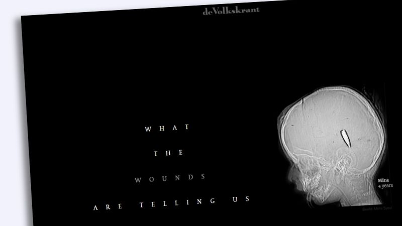 Artikel in “de Volkskrant”: “What the wounds are telling us”
