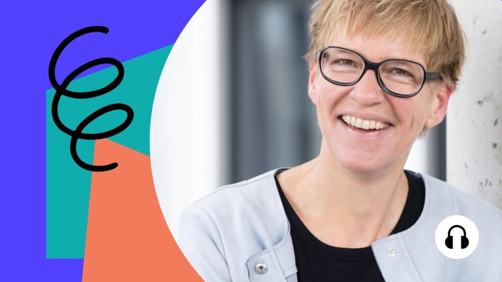 Podcast-Titelbild mit Eva Wolfangel