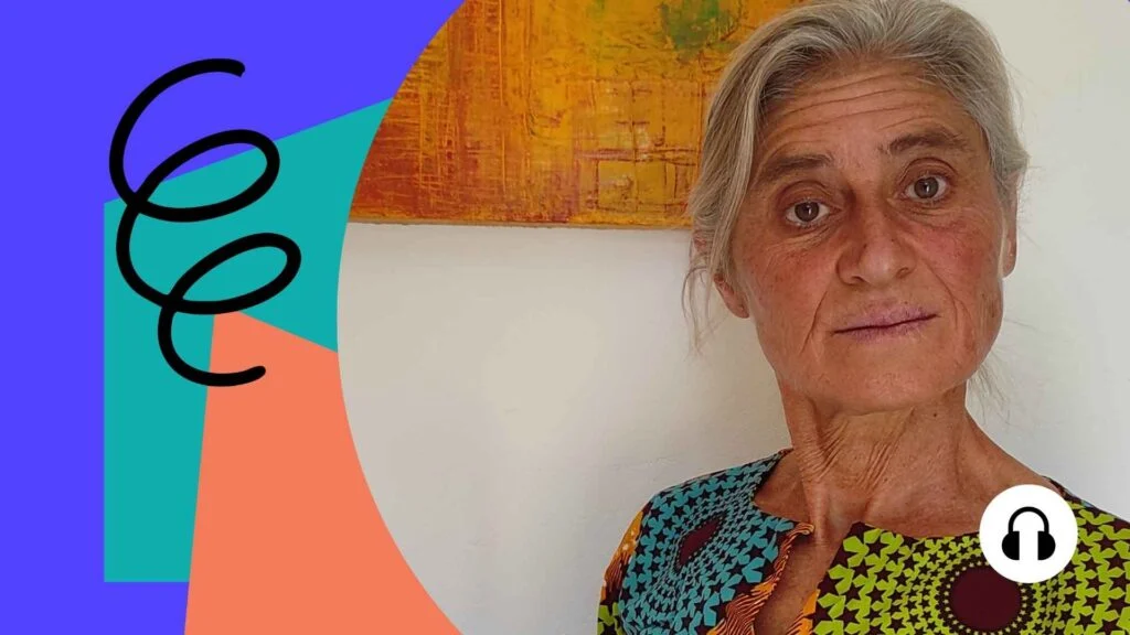 Podcast-Titelbild mit Judith Raupp