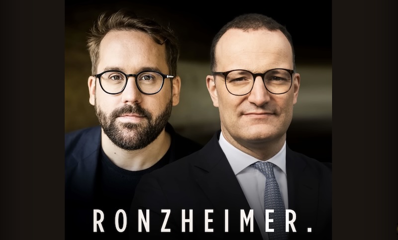 Podcast-Thumnnail zum Ronzheimer-Podcast mit Jens Spahn