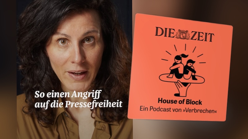 Kriminalreporterin Anne Kunze, Host des Podcasts „House of Block“