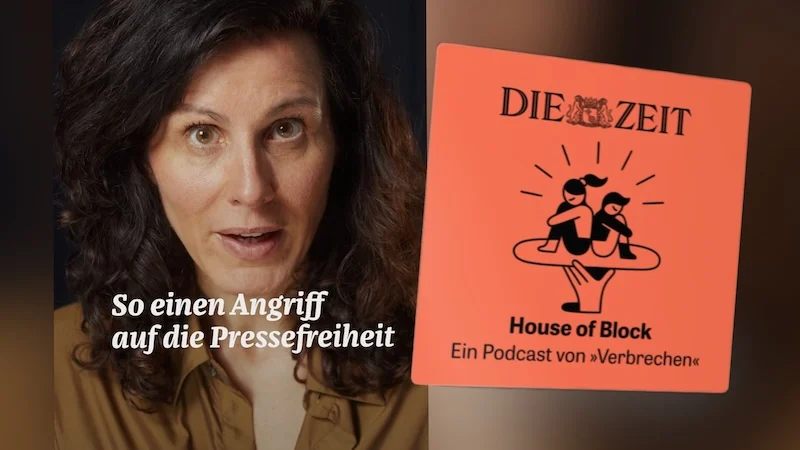 Kriminalreporterin Anne Kunze, Host des Podcasts „House of Block“