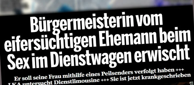 Überschrift der "Bild am Sonntag" vom 14.5.2017