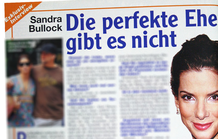 Sandra Bullock: 'Die perfekte Ehe gibt es nicht