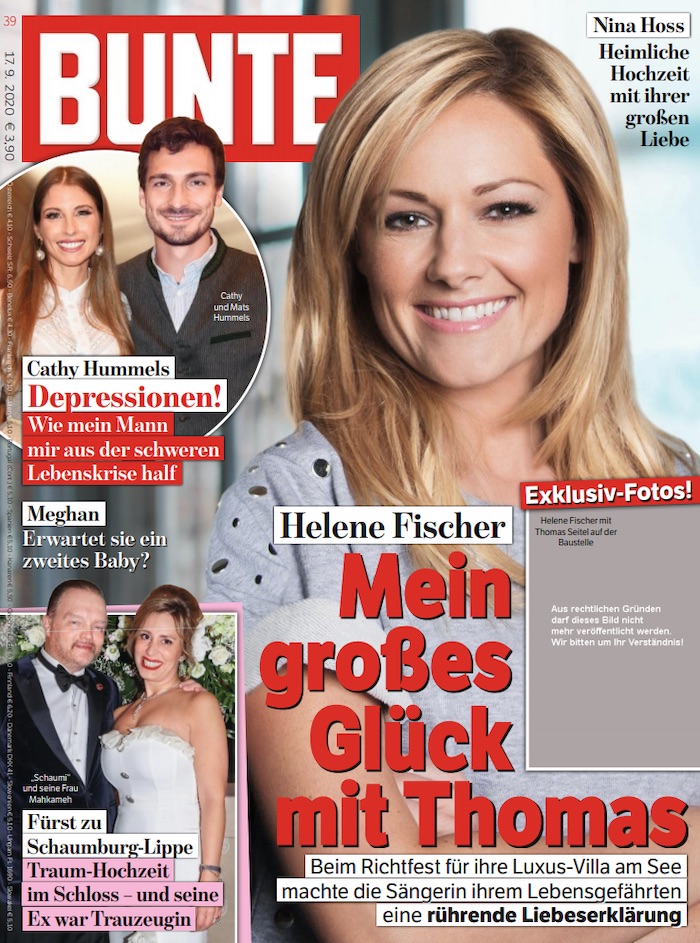RTL und „Bunte" lassen Helene Fischer in ihrem neuen Haus ...