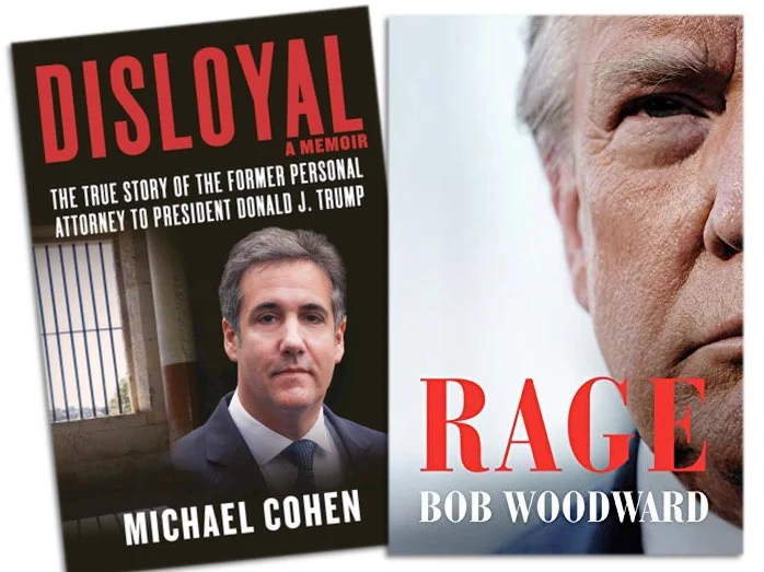 Buchcover: „Disloyal“, „Rage“