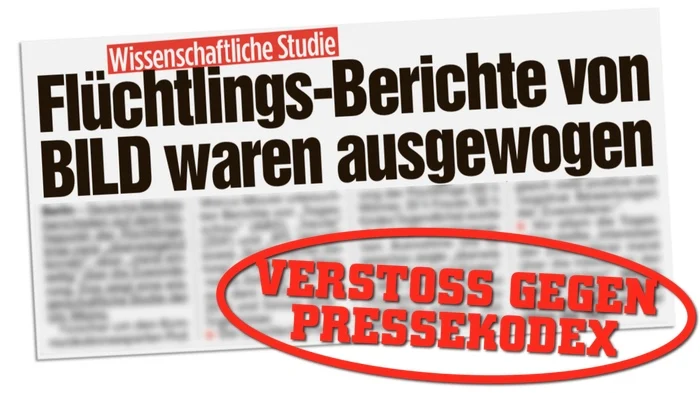 Flüchtlings-Berichte waren ausgewogen - Verstoß gegen Pressekodex