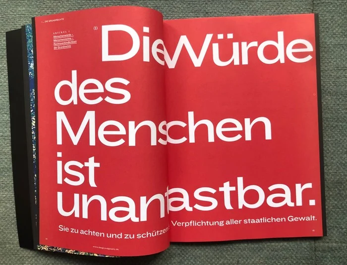 Die Würde des Menschen ist unantastbar