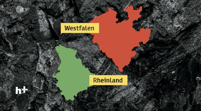 "heute+"-Grafik zur "Zwangsheirat" von Rheinland und Westfalen