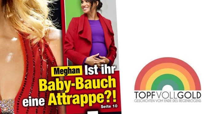 Meghan: Ist ihr Baby-Bauch eine Attrappe?!