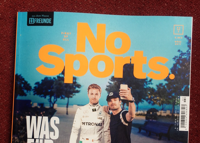 Titelseite des Magazins "No Sports"