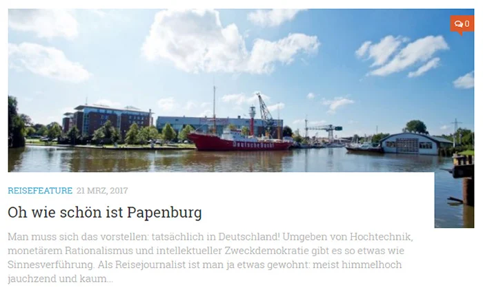 Oh wie schön ist Papenburg