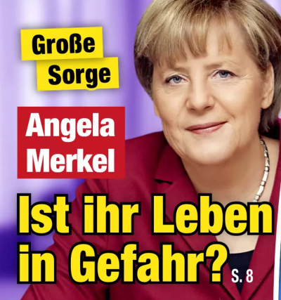 Große Sorge - Angela Merkel - Ist ihr Leben in Gefahr?
