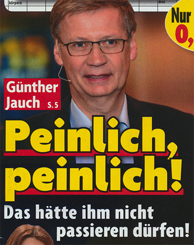 Günther Jauch - Peinlich, peinlich! Das hätte ihm nicht passieren dürfen!