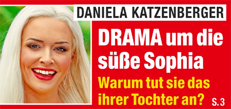 Daniela Katzenberger - DRAMA um die süße Sophia - Warum tut sie das ihrer Tochter an?