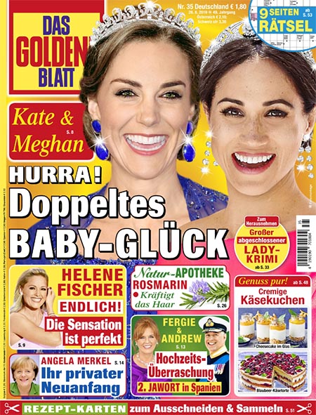 Kate & Meghan - HURRA! - Doppeltes BABY-GLÜCK
