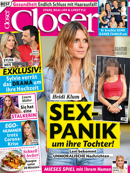 Heidi Klum - SEX-PANIK um ihre Tochter! - Leni bekommt UNMORALISCHE Nachrichten ...