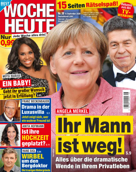 Angela Merkel - Ihr Mann ist weg! - Alles über die dramatische Wende in ihrem Privatleben