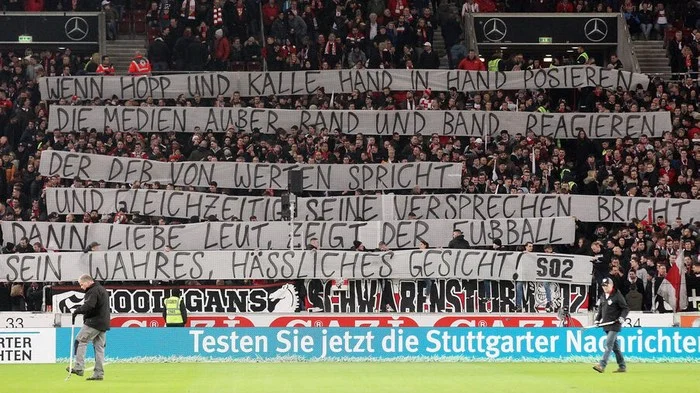 Wenn Hopp und Kalle Hand in Hand posieren, die Medien außer Rand und Band reagieren, der DfB von Werten spricht und gleichzeitig seine Versprechen bricht, dann liebe Leut, zeigt der Fußball sein wahres, hässliches Gesicht!