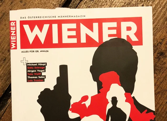 Cover mit Schattenrissen u.a. von James Bind mit Waffe, Schlagzeile: "Idole und Ikonen"
